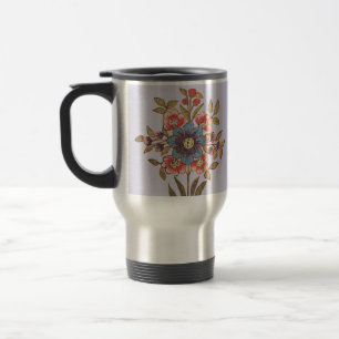 Antique Bouquet Travel Mug