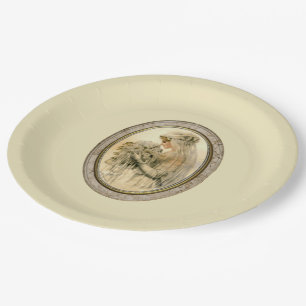 Antique Bride Paper Plate