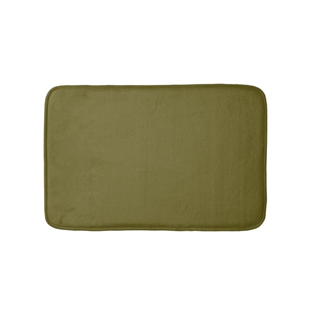 Antique bronze (solid colour)  bath mat (Front)