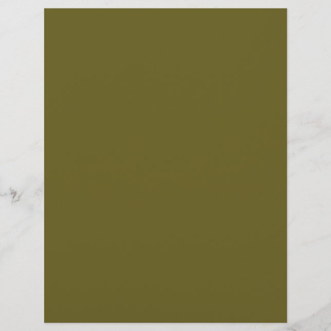 Antique bronze (solid colour)  custom letterhead (Front)