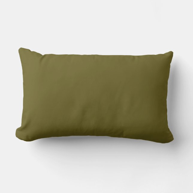 Antique bronze (solid colour)  lumbar cushion (Front)