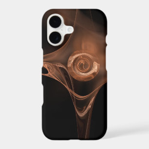 ANTIQUE BROWN FRACTAL ROSE