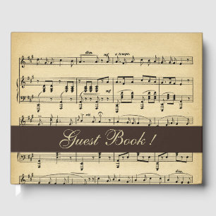 Antique Brown Music See Updated Guest Book