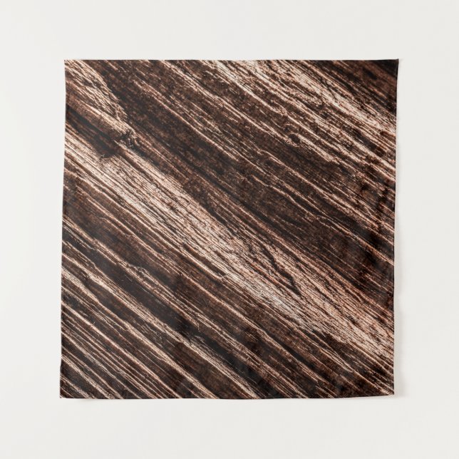 Antique brown obsolete wooden background. age-old, tapestry (Front)