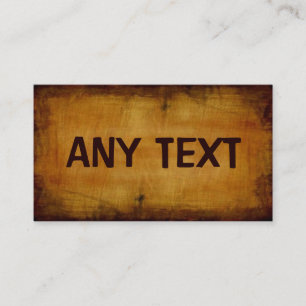 Antique Business Card
