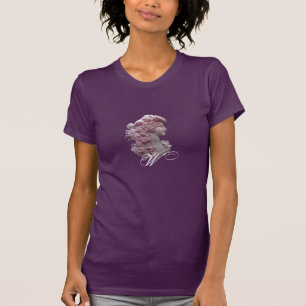 ANTIQUE CAMEO,LADY WITH GRAPES MONOGRAM T-Shirt