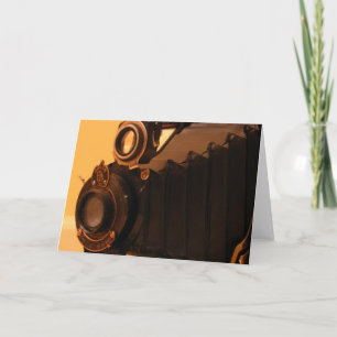 Antique Camera Card
