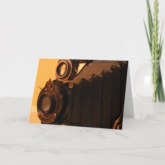 Antique Camera Card (Front)