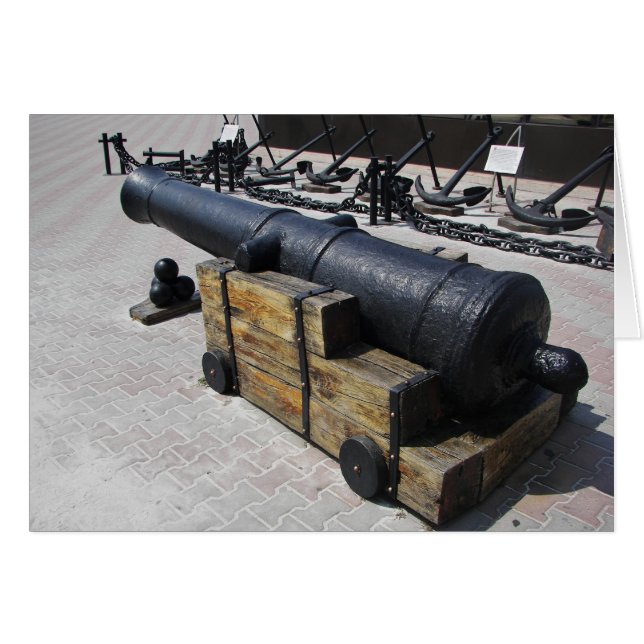 Antique Cannon (Front Horizontal)