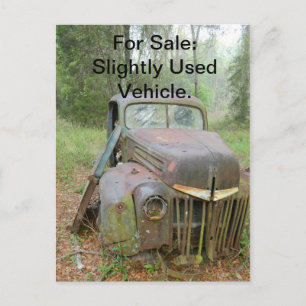 Antique Car 611 Postcard For Sale