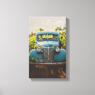 ANTIQUE CAR CANVAS FARMHOUSE WALL DECOR