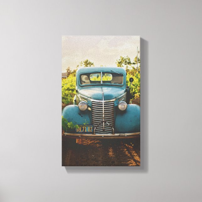ANTIQUE CAR CANVAS FARMHOUSE WALL DECOR (Front)