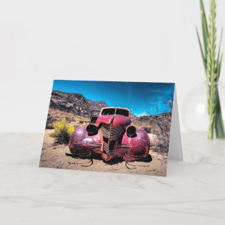 Antique Car Greeting Card
