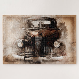 Antique Car Jigsaw Puzzle