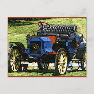 Antique Car Postcard
