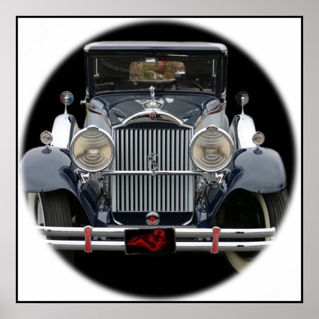 Antique Car Poster (Front)