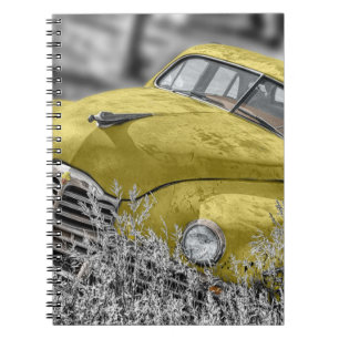 Antique Car Spiral Notebook