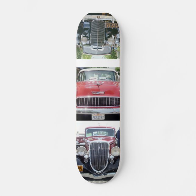 antique cars skateboard (Front)
