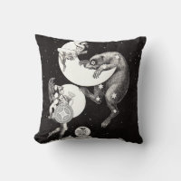 Antique Celestial Moon Goddess & Ursa Major Bear