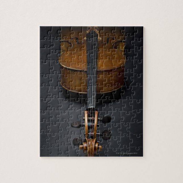 Antique Cello Jigsaw Puzzle (Vertical)