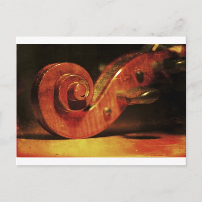 Antique cello postcard (Front)