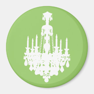 Antique Chandelier Graphic Magnet