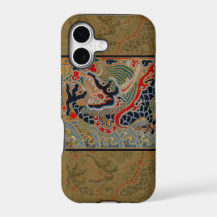 Antique Chinese Dragon Silk Embroidery Pattern