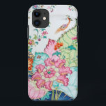 Antique chinoiserie china porcelain bird pattern Case-Mate iPhone case<br><div class="desc">Damask antique porcelain china chinoiserie floral and bird vintage Hollywood regency preppy pattern Case Mate iPhone 5 5S case cover.</div>