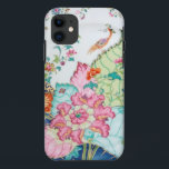 Antique chinoiserie china porcelain bird pattern Case-Mate iPhone case<br><div class="desc">Damask antique porcelain china chinoiserie floral and bird vintage Hollywood regency preppy pattern Case Mate iPhone 5 5S case cover.</div>