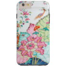 Antique chinoiserie china porcelain bird pattern