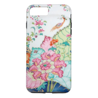 Antique chinoiserie china porcelain bird pattern Case-Mate iPhone case