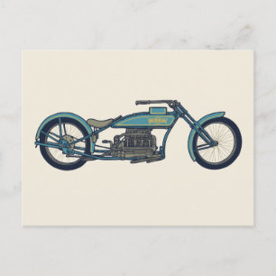 Antique Chopper II Postcard