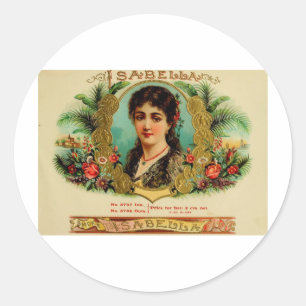 Antique Cigar Box Label   Isabella   (L11)