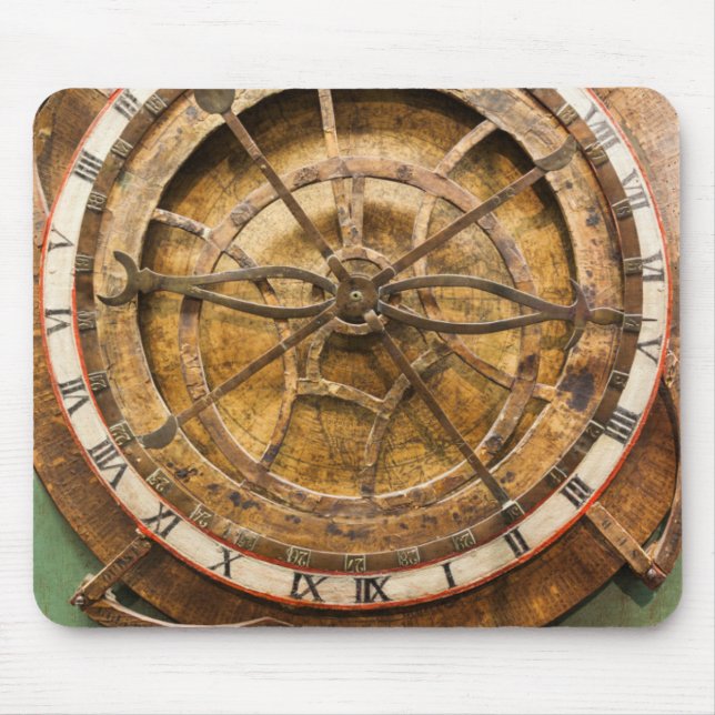 Antique clock face, Germany Mouse Pad (Front)