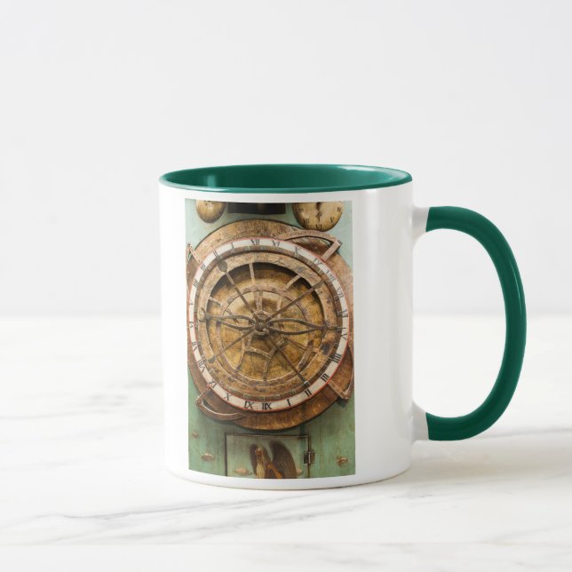 Antique clock face, Germany Mug (Right)