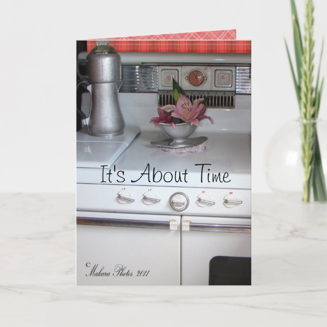 Antique Coffee Pot-  #1 Greeting-customise it Card (Front)