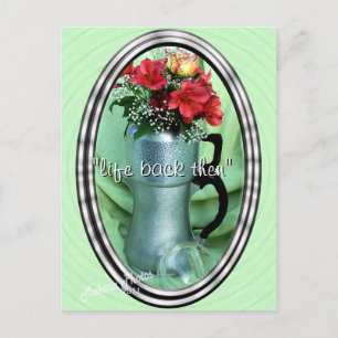 Antique Coffee Pot Postcard-customise it Postcard