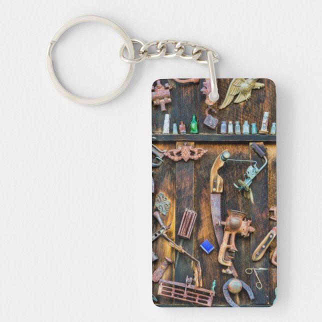 Antique collection on wall key ring (Front)