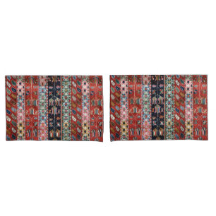 Antique Colourful Persian Turkish Kilim Rug Pillowcase