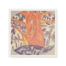 Antique Contrast Colour Tree