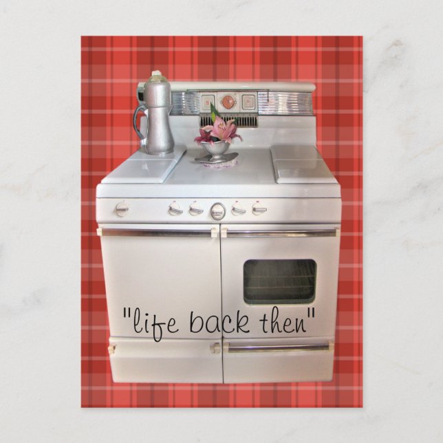 Antique  Cookstove Postcard 31413- customize (Front)