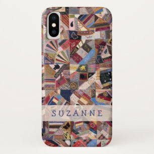 Antique Crazy Quilt Patchwork Case-Mate iPhone Case