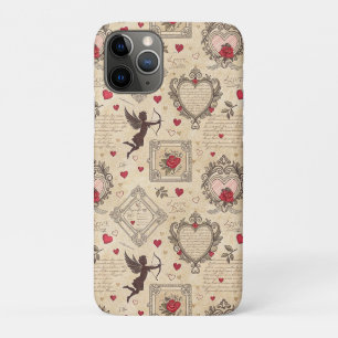 Antique Cupid Valentine Ornate Love Case-Mate iPhone Case