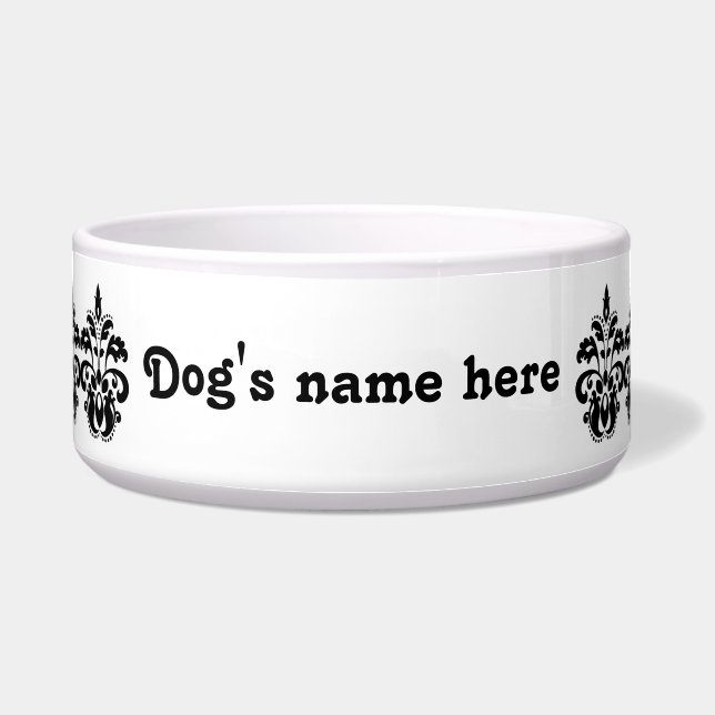 Antique damask motif (Front)