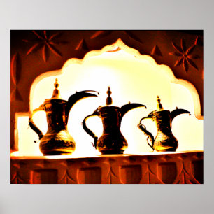 Antique Decanters Poster