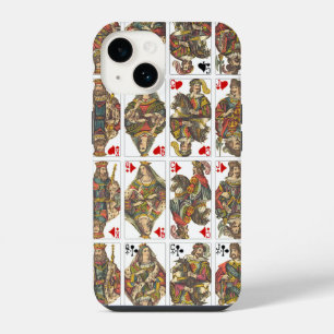 Antique Deck of Cards iPhone 14 Case