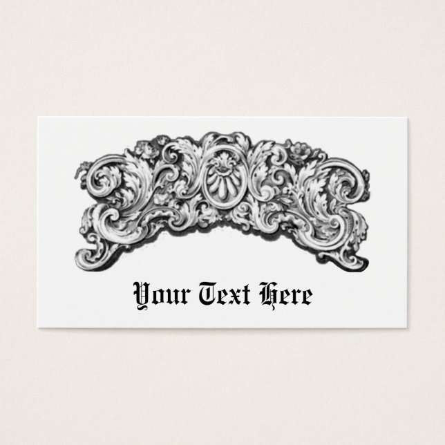 Antique Decorative Flourishes (Front)