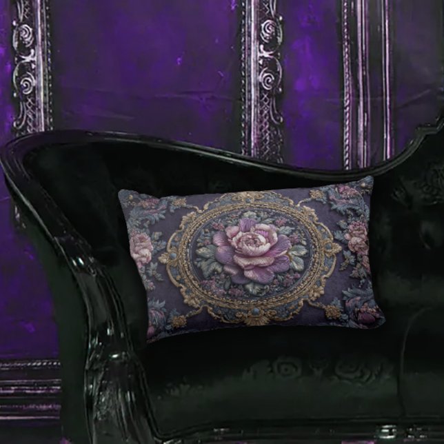 Antique Design Dark Academia Lumbar Cushion (Creator Uploaded)