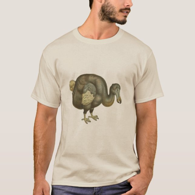 Antique Dodo Bird Natural History T-Shirt (Front)