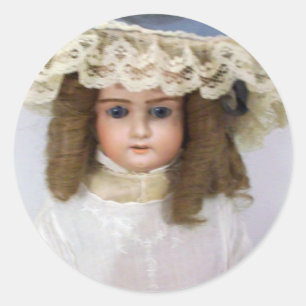 Antique Doll Sticker